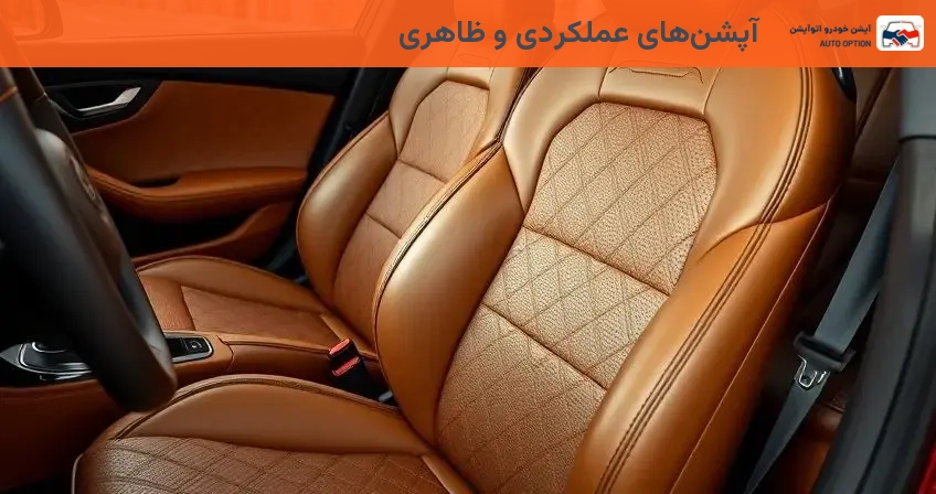 آپشن‌های عملکردی و ظاهری