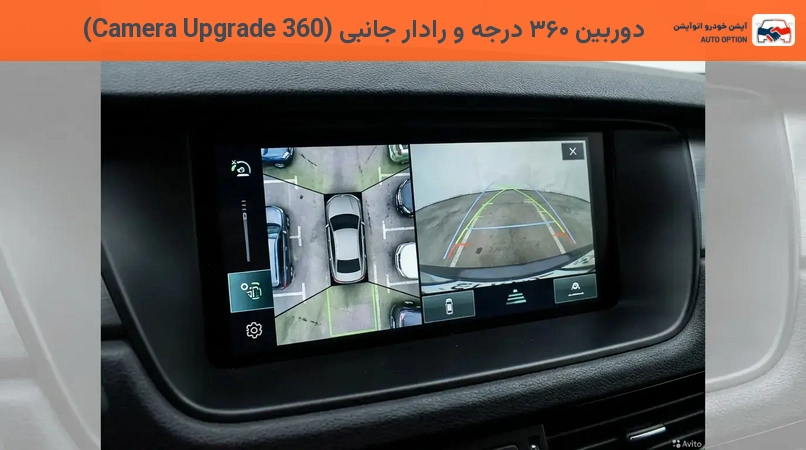 دوربین ۳۶۰ درجه و رادار جانبی (360 Camera Upgrade)