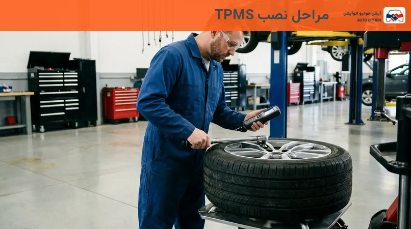 مراحل نصب TPMS