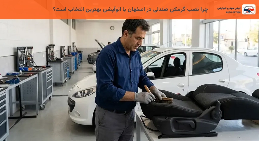 چرا نصب گرمکن صندلی در اصفهان با اتوآپشن بهترین انتخاب است؟
