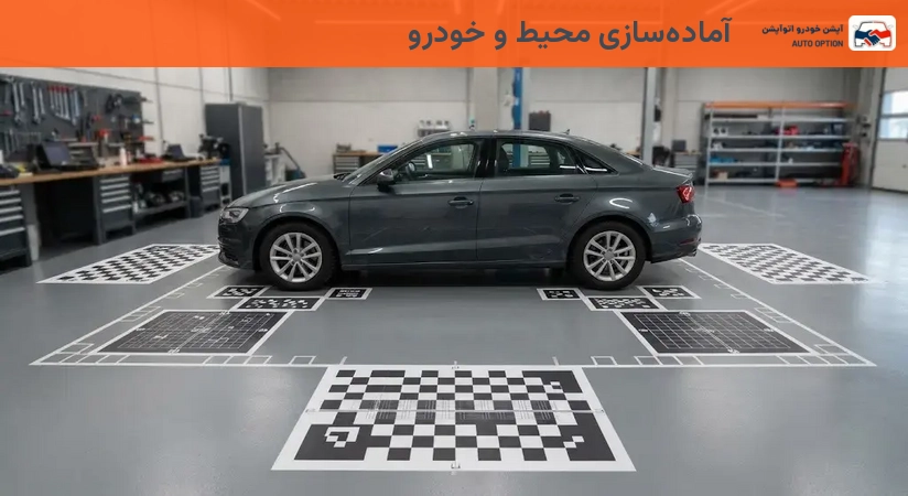 آمادهسازی محیط و خودرو